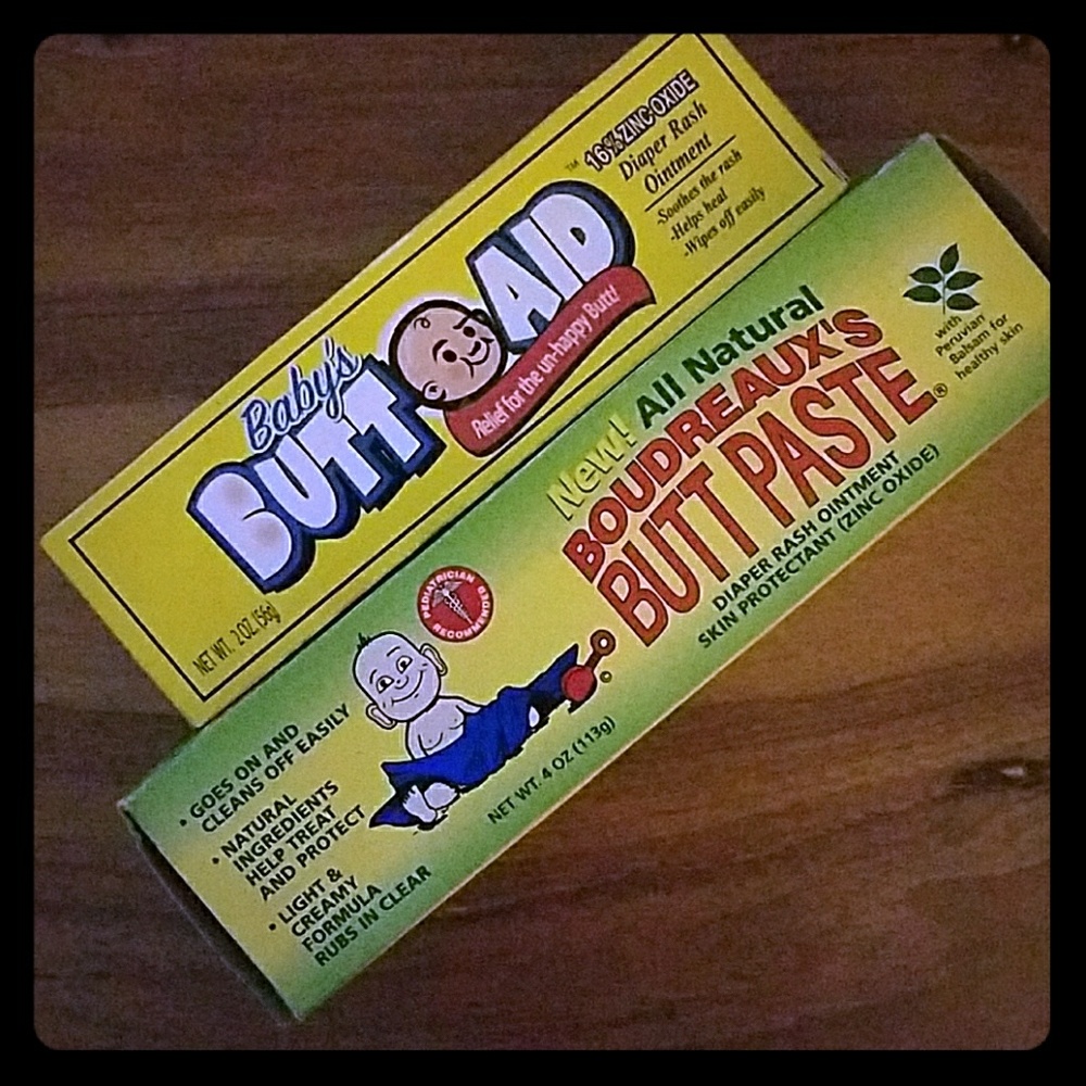 Baby butt paste